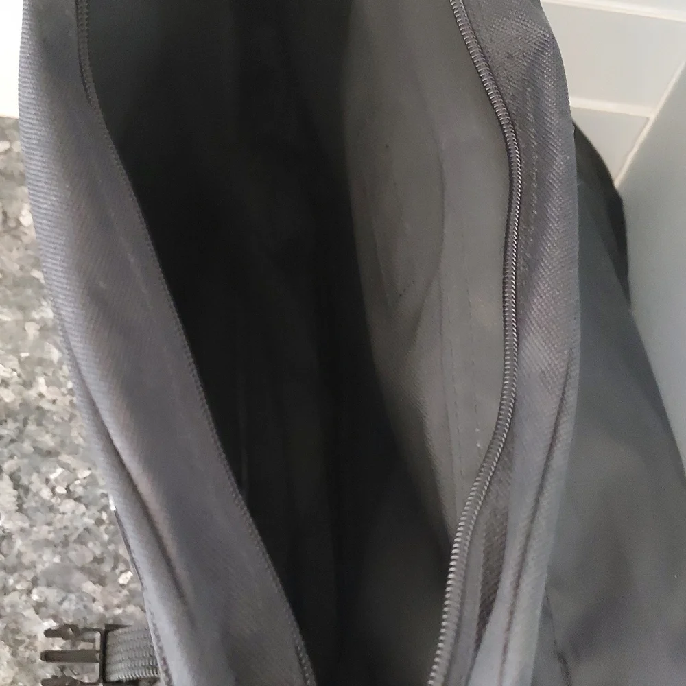 West Trail Carry On Luggage Travel Bag Laptop Briefcase Black Softside Canvas